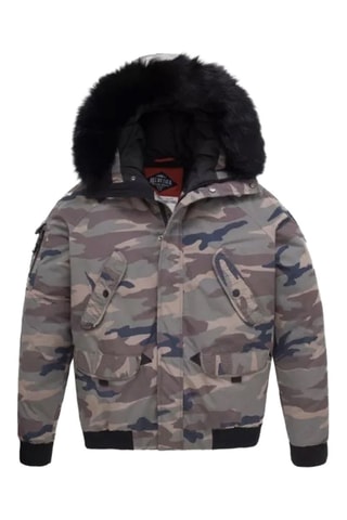 Veste à capuche - Kaki