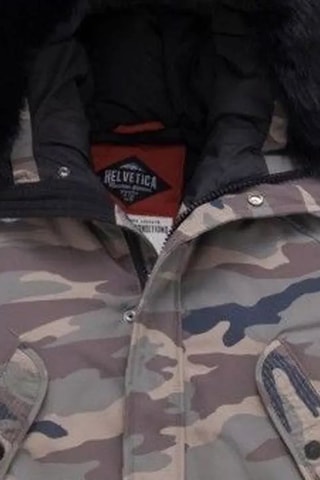 Veste à capuche - Kaki