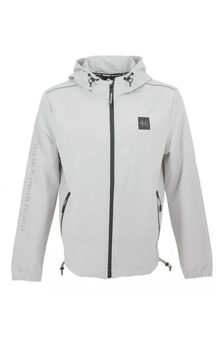 Veste de survêtement à capuche - Gris clair