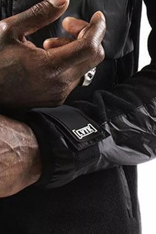 Veste bi-matière Aspen - Noir