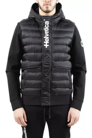 Veste bi-matière Courchevel - Noir