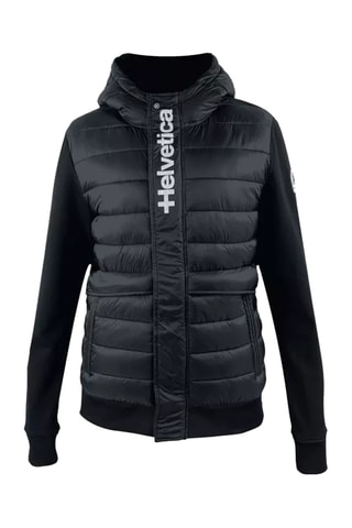 Veste bi-matière Courchevel - Noir
