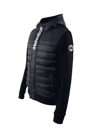 Veste bi-matière Courchevel - Noir
