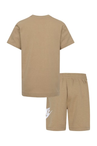 T-shirt et short - Beige
