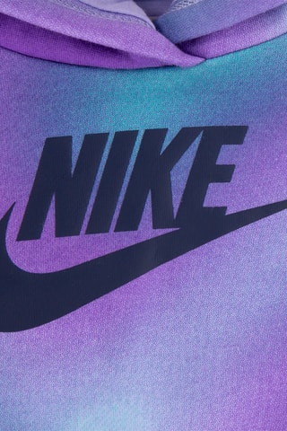 Sweat à capuche et pantalon tie and dye - Violet et bleu clair - Nike