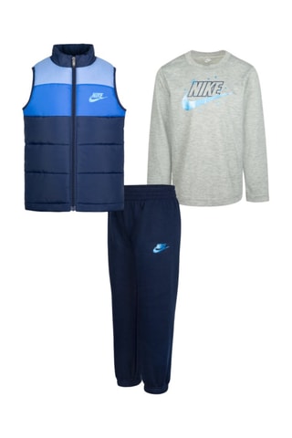 Ensemble 3 pièces Colorblock - Bleu - Nike