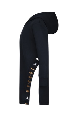 Robe sweat à capuche - Noir
