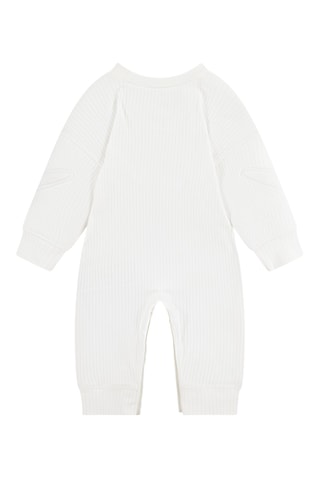 Combinaison en coton biologique - Blanc