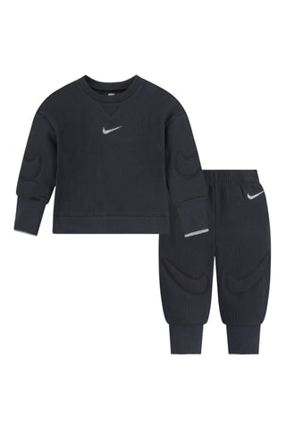 Sweat et pantalon en coton biologique - Noir