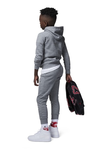 Sweat et pantalon polaires - Gris foncé chiné