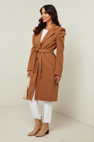 Lange Jas Camel