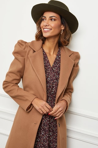 Lange Jas Camel