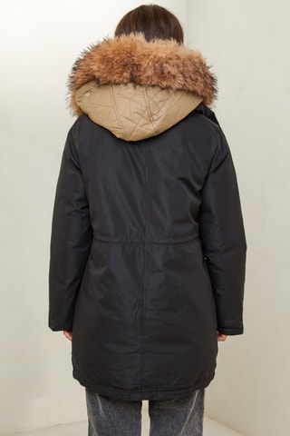 Parka met Capuchon - Zwart