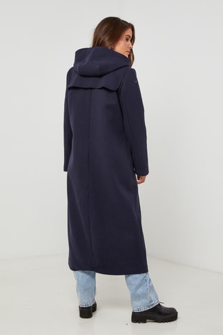 Dufflecoat met Capuchon - Marineblauw