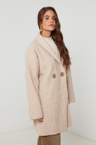 Jas - Gemêleerd Beige