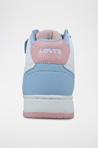 Sneakers Dereck - Wit en Blauw