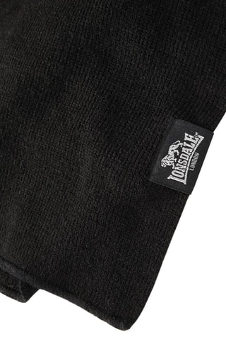 Bonnet et écharpe Lonsdale - Noir