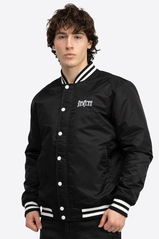 Bomber regular fit Benlee - Noir et blanc
