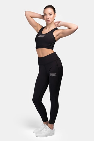 Brassière de sport Kembley - Noir et argenté - Benlee