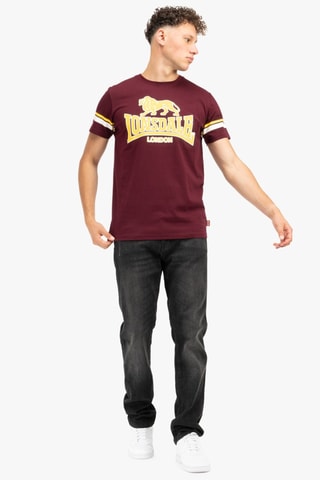 T-shirt regular Methley - Bordeauxrood
