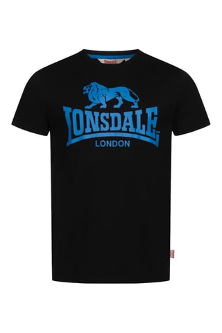 T-shirt regular Henconner - Zwart