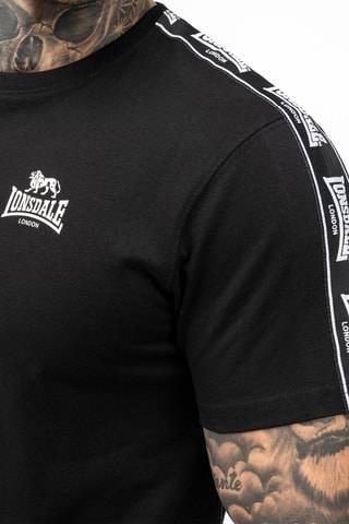 T-shirt Brindister - Zwart
