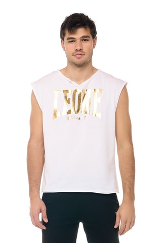 T-shirt sans manches - Blanc