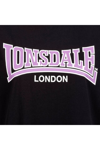 t-shirt Lonsdale - Noir