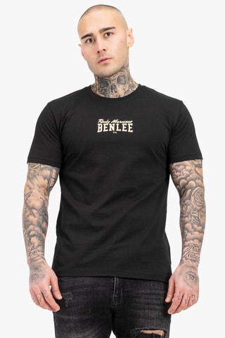 T-shirt Kilaas - Zwart en Geel - Benlee