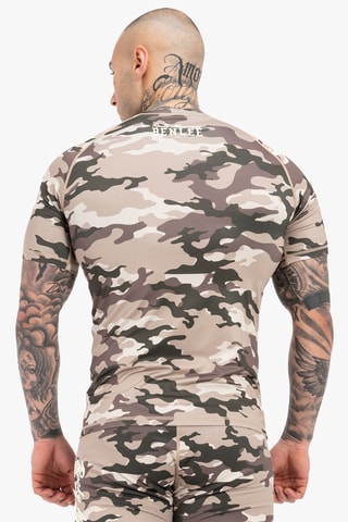 T-shirt Littos - Castanho e verde - Benlee