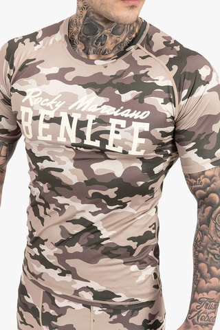T-shirt Littos - Castanho e verde - Benlee