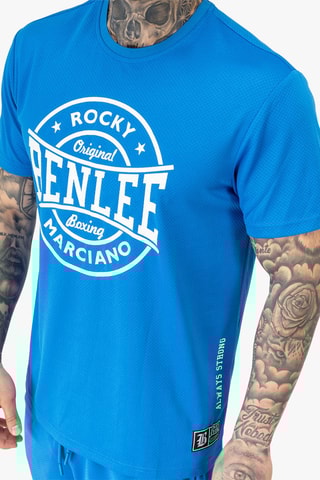 T-shirt Bryson - Blauw en Wit - Benlee