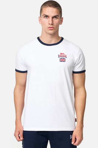 t-shirt Cashendun Lonsdale - Blanc