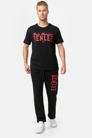 T-shirt Donley - Noir et rouge - Benlee