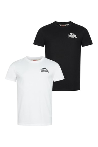 2 t-shirts Blairmore - Blanc et noir