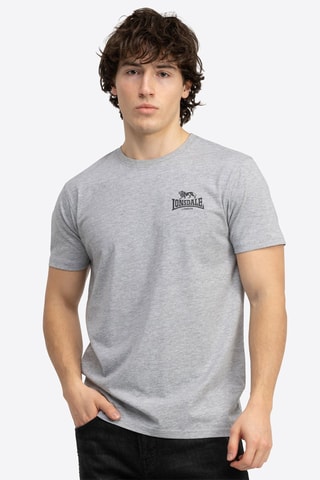 T-shirt Regular Lonsdale - Grijs en Zwart