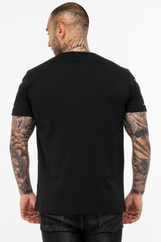 T-shirt Regular Ace of spades - Zwart