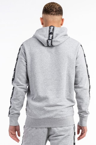 Sweat com capuz Scousburgh - Cinzento-claro e preto