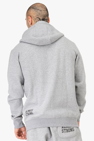 Sweater met Capuchon Vitalino - Grijs en Zwart - Benlee