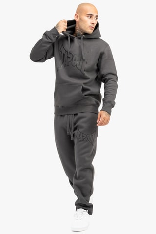 Regular Sweater met Capuchon Lifestyle Basic Hoodie - Grijs
