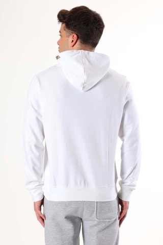 Sweat com capuz - Branco