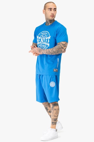 Short Hustcan - Blauw en Wit - Benlee