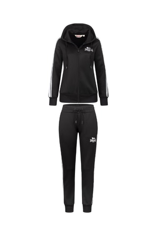 Veste et pantalon de survêtement Lonsdale - Noir