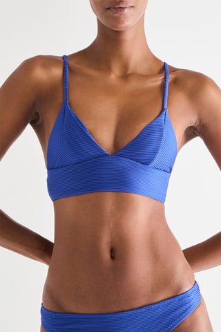 Bikinitop - Felblauw