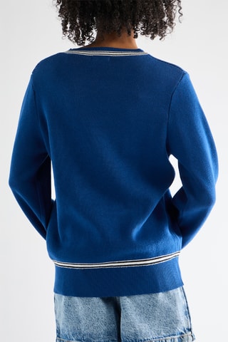 Trui - Felblauw