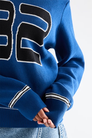 Trui - Felblauw