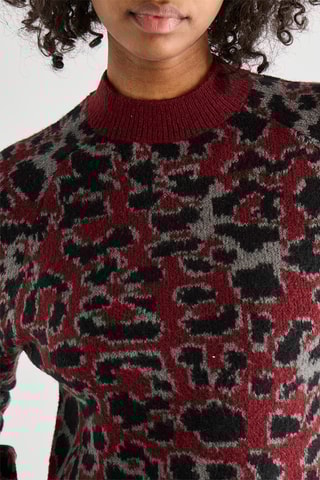 Korte Trui - Bordeauxrood