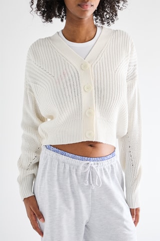 Kort Vest - Ecru