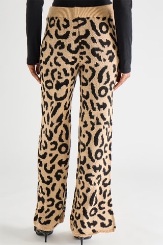 Broek Wide Legs - Geel en Zwart