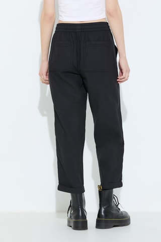 7/8 Broek - Zwart